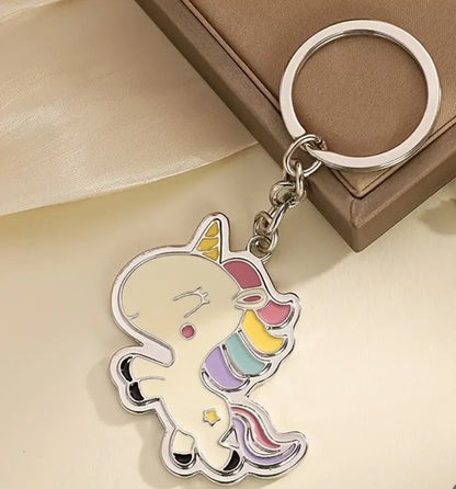 Chic Unicorn Keyring