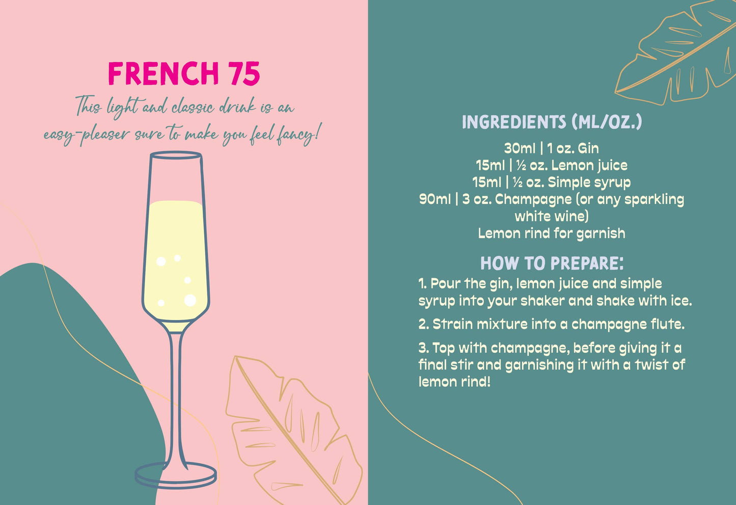 Cocktails for Fab Aunties - Delicious Cocktail Recipe Book