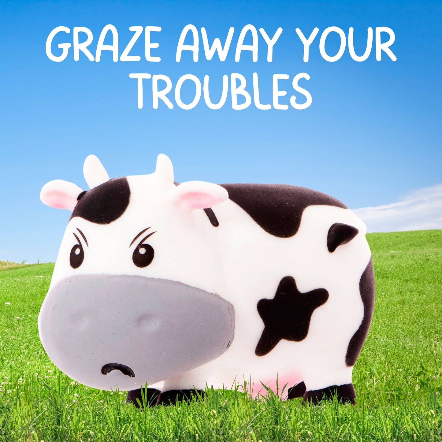Moody Cow Stress Toy Cow Fidget or Stress Toys