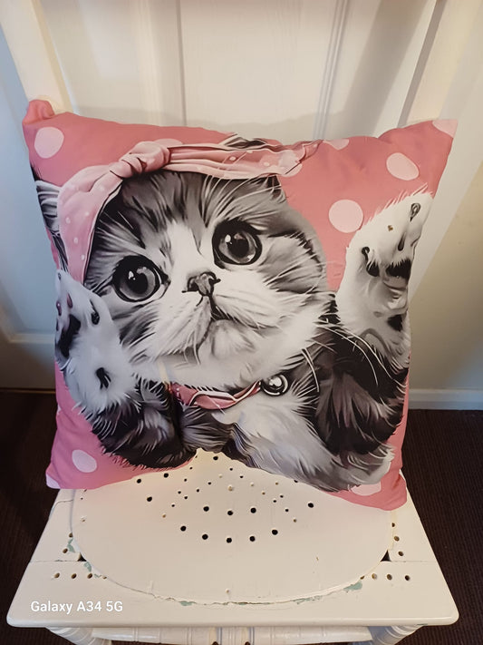 Cute Cat Cushion