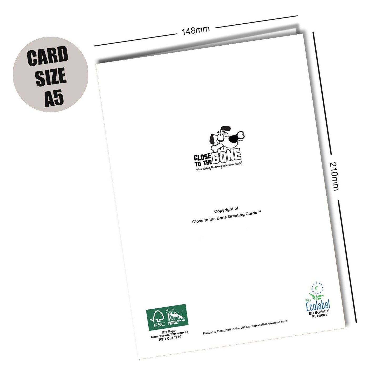 Too Glam To Give A Damn  Card