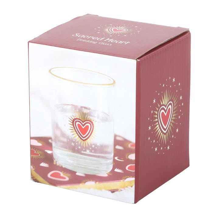 Sacred Heart Drinking Glass