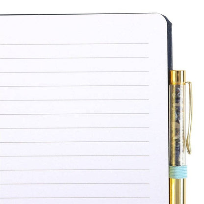 All Seeing Eye Notebook with Crystal Chip Pen
