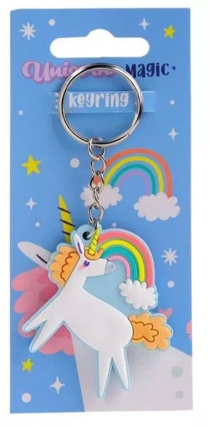 Unicorn Magic Keyring
